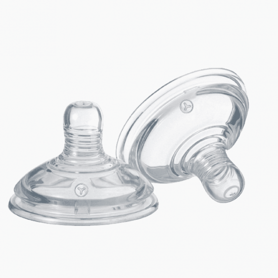 Соска силіконова Tommee Tippee для густої їжі (2 шт) Соска силіконова Tommee Tippee для густої їжі (2 шт)
