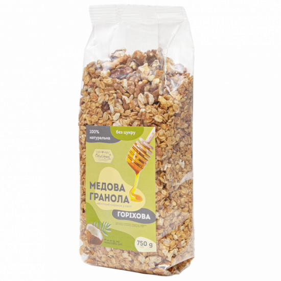 Гранола Oats&Honey Ореховая 750 г (4820013333843) Гранола Oats&Honey Ореховая 750 г (4820013333843)