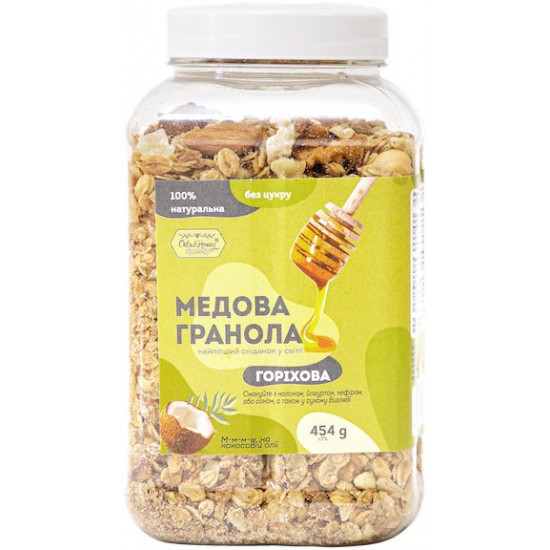 Гранола Oats&Honey Ореховая 454 г (4820013334086) Гранола Oats&Honey Ореховая 454 г (4820013334086)
