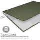 Чохол-накладка Fruct AirNW13 для MacBook Air 13 (2018-2021 M1) Матовий Оливковий