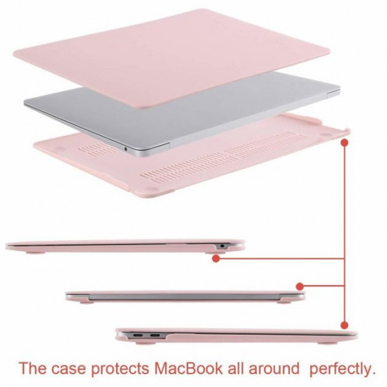 Чохол Fruct AirNW13 для MacBook Air 13 (2018-2021 M1) Матовий Рожевий