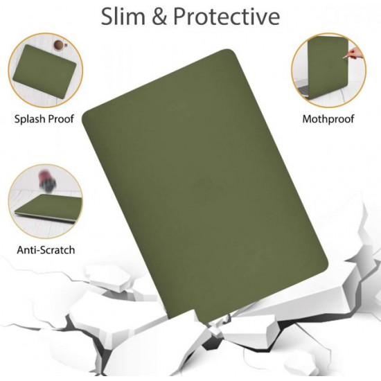 Чохол-накладка Fruct AirNW13 для MacBook Air 13 (2018-2021 M1) Матовий Оливковий