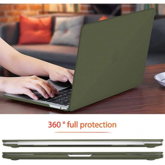 Чохол-накладка Fruct AirNW13 для MacBook Air 13 (2018-2021 M1) Матовий Оливковий