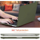 Чохол-накладка Fruct AirNW13 для MacBook Air 13 (2018-2021 M1) Матовий Оливковий