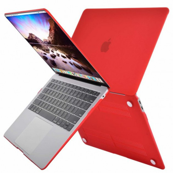 Чохол-накладка Fruct AirNW13 для MacBook Air 13 (2018-2021 M1) Матовий Червоний