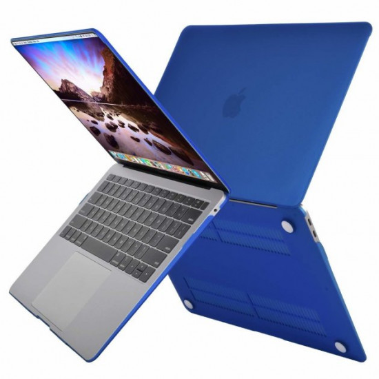 Чехол-накладка Fruct AirNW13 для MacBook Air 13 (2018-2021 M1) Матовый Синий Чехол-накладка Fruct AirNW13 для MacBook Air 13 (2018-2021 M1) Матовый Синий