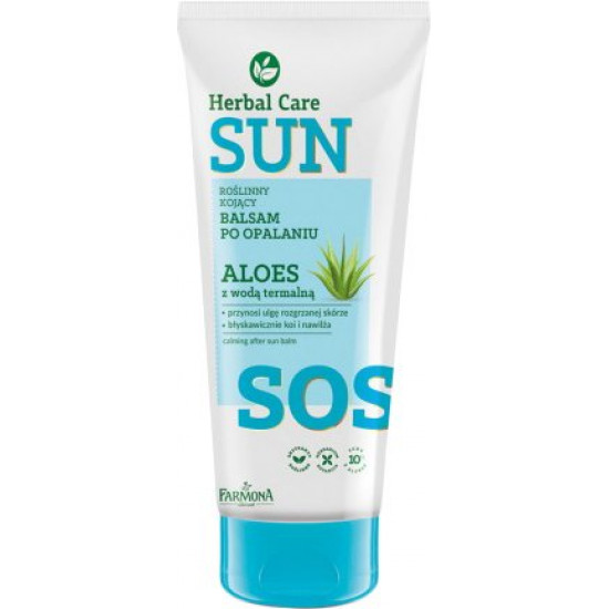 Заспокійливий бальзам після засмаги Farmona Herbal Care Sun 200 мл (5900117972861) Заспокійливий бальзам після засмаги Farmona Herbal Care Sun 200 мл (5900117972861)