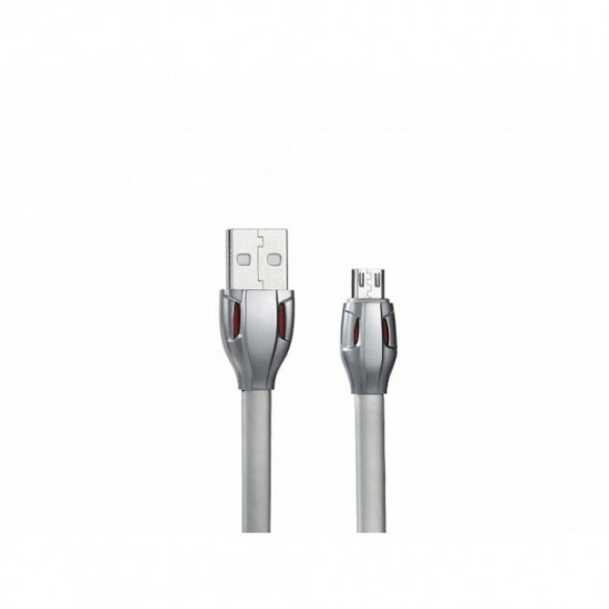 Кабель Remax Laser MicroUSB 1m Grey (RC-035m Gray)