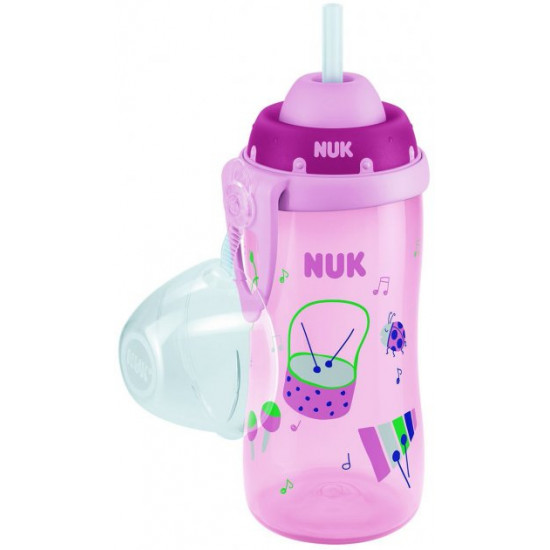 Поильник NUK First Choice Flexi Cup 300 мл Червоний (4008600400455) Поильник NUK First Choice Flexi Cup 300 мл Червоний (4008600400455)