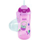 Поильник NUK First Choice Flexi Cup 300 мл Червоний (4008600400455) Поильник NUK First Choice Flexi Cup 300 мл Червоний (4008600400455)