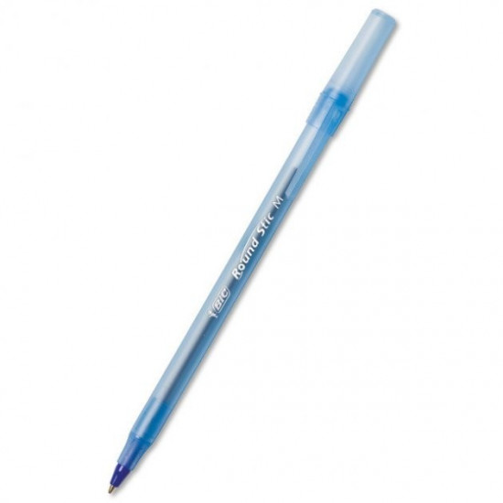 Set of ballpoint pens 60 pcs. Bic Round Stic, blue, 0.32 mm (bc921403) Set of ballpoint pens 60 pcs. Bic Round Stic, blue, 0.32 mm (bc921403)