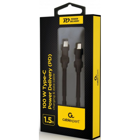 Кабель Cablexpert USB 2.0 1.5 м (CC-USB2-CMCM100-1.5M) Кабель Cablexpert USB 2.0 1.5 м (CC-USB2-CMCM100-1.5M)