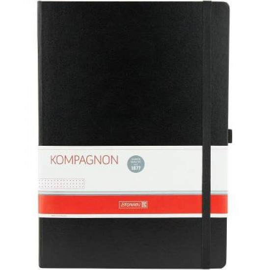 Notepad Brunnen Companion A4 dotted 192 pages Black (10-552 89 05)