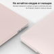 Чохол-накладка Fruct ProNW13 для MacBook Pro 13 (2016-2022 M2) Матовий Рожевий