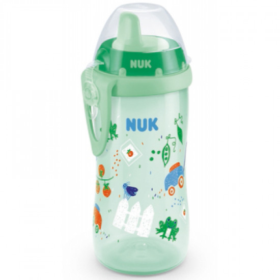 Поильник-непроливайка Nuk Evolution Kiddy Cup 300 мл Зелений (3952388) Поильник-непроливайка Nuk Evolution Kiddy Cup 300 мл Зелений (3952388)