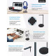 Headphone stand organizer headset on a non-slip basis New Bee NB-Z2 Black Headphone stand organizer headset on a non-slip basis New Bee NB-Z2 Black