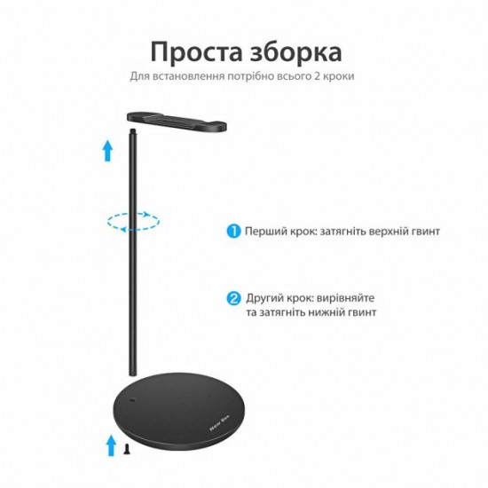 Headphone stand organizer headset on a non-slip basis New Bee NB-Z2 Black Headphone stand organizer headset on a non-slip basis New Bee NB-Z2 Black