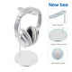 Headphone stand organizer headset on a non-slip basis New Bee NB-Z2 Silver Headphone stand organizer headset on a non-slip basis New Bee NB-Z2 Silver