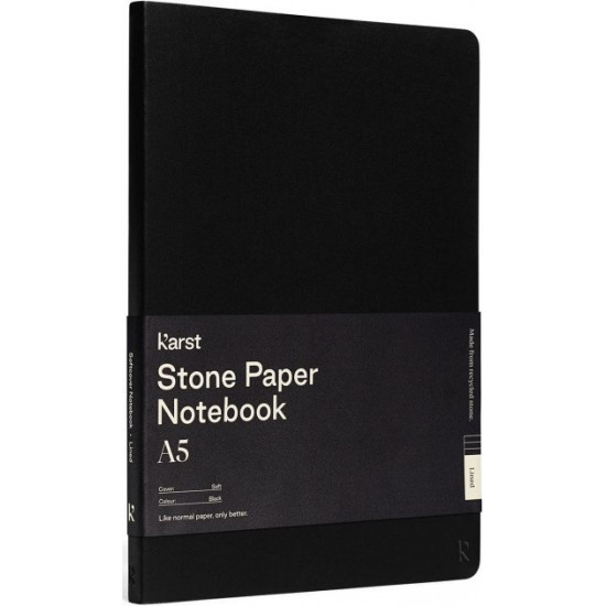Notebook Karst Notebook A5 144 pages checkered Black (754169024536) Notebook Karst Notebook A5 144 pages checkered Black (754169024536)