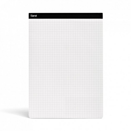 Notepad Karst Notepad A4 21 x 29.7 cm black