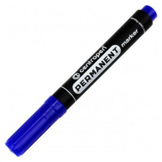 Marker Centropen Permanent 2.5 mm round blue (8566) Marker Centropen Permanent 2.5 mm round blue (8566)