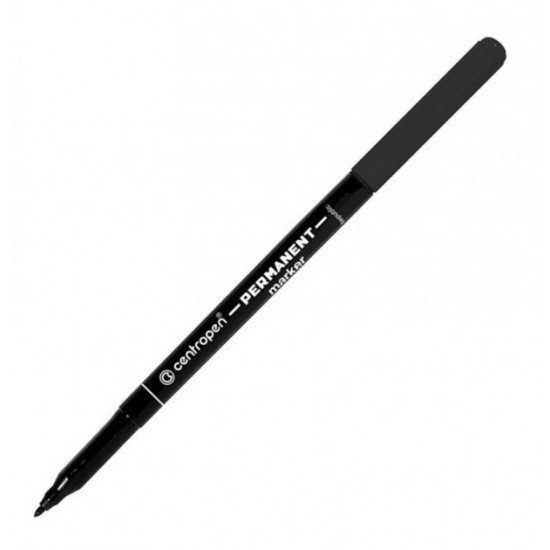 Marker Centropen Permanent 1 mm round black (2536) Marker Centropen Permanent 1 mm round black (2536)