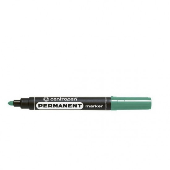 Marker Centropen Permanent 2.5 mm round green (8566) Marker Centropen Permanent 2.5 mm round green (8566)