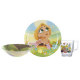 Столовый сервиз Luminarc Disney Princess Royal 3 пр P9260 Столовый сервиз Luminarc Disney Princess Royal 3 пр P9260