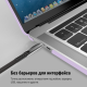 Чохол-накладка Fruct ProNW13 для MacBook Pro 13 (2016-2022 M2) Матовий Фіолетовий Чохол-накладка Fruct ProNW13 для MacBook Pro 13 (2016-2022 M2) Матовий Фіолетовий