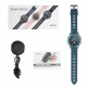 Розумний годинник Globex Smart Watch Me AERO (Blue) Розумний годинник Globex Smart Watch Me AERO (Blue)