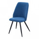 Allegro chair 930*530*550 Wenge wood/fabric Simple color Blue Furniture Service Allegro chair 930*530*550 Wenge wood/fabric Simple color Blue Furniture Service