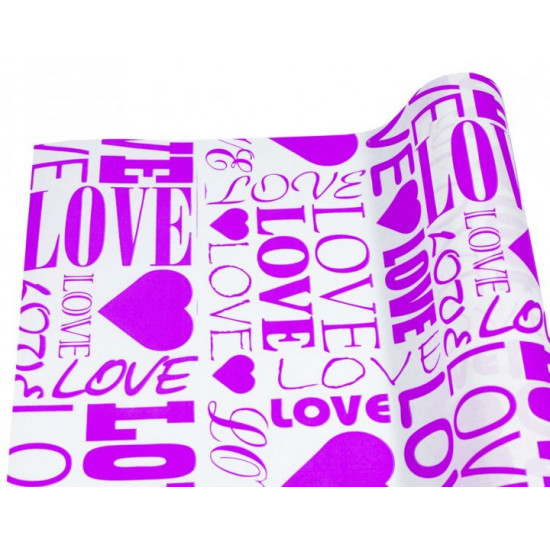 Unison purple wrapping paper 0.7x8m (Pt 800.2) Unison purple wrapping paper 0.7x8m (Pt 800.2)