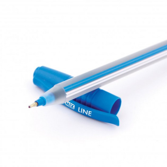Ручка масляна Economix Line 0.7 мм Синя (E10196-02) Ручка масляна Economix Line 0.7 мм Синя (E10196-02)