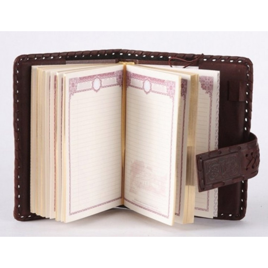 Diary binding made of genuine leather small Prezent Leather Diary binding made of genuine leather small Prezent Leather