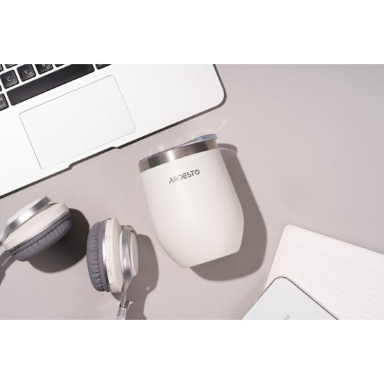 Термочашка Ardesto Compact Mug 350 мл Белая (AR2635MMW) Термочашка Ardesto Compact Mug 350 мл Белая (AR2635MMW)