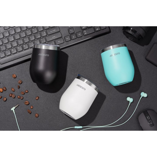 Термочашка Ardesto Compact Mug 350 мл Белая (AR2635MMW) Термочашка Ardesto Compact Mug 350 мл Белая (AR2635MMW)
