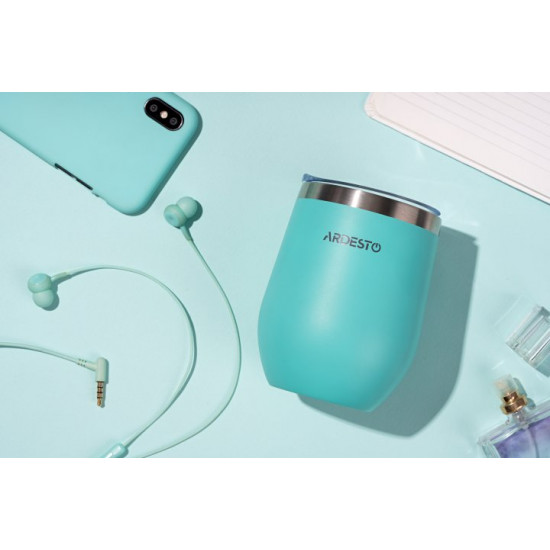 Термочашка Ardesto Compact Mug 350 мл Голубая (AR2635MMS) Термочашка Ardesto Compact Mug 350 мл Голубая (AR2635MMS)
