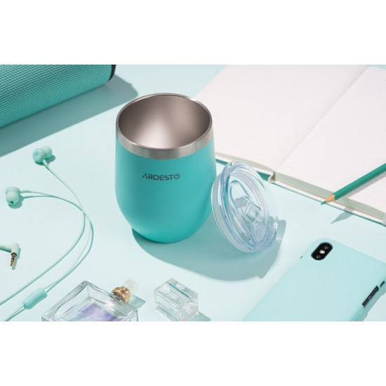 Термочашка Ardesto Compact Mug 350 мл Голубая (AR2635MMS) Термочашка Ardesto Compact Mug 350 мл Голубая (AR2635MMS)