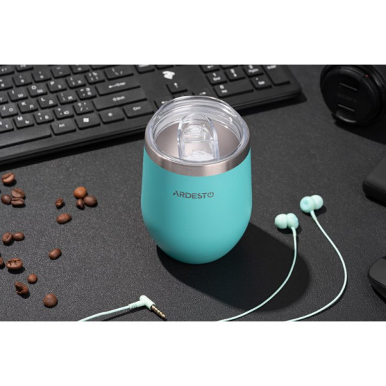 Термочашка Ardesto Compact Mug 350 мл Голубая (AR2635MMS) Термочашка Ardesto Compact Mug 350 мл Голубая (AR2635MMS)