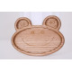 Children's plate Frog, dishes for children made of wood, eco-friendly dishes MDA 150x200x20 mm (MDK-17) Children's plate Frog, dishes for children made of wood, eco-friendly dishes MDA 150x200x20 mm (MDK-17)