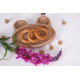 Children's plate Frog, dishes for children made of wood, eco-friendly dishes MDA 150x200x20 mm (MDK-17) Children's plate Frog, dishes for children made of wood, eco-friendly dishes MDA 150x200x20 mm (MDK-17)