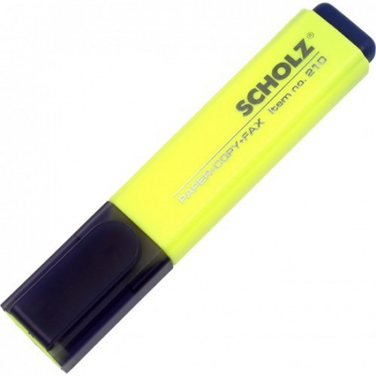 Text marker Scholz 1-5 mm Yellow 210 Text marker Scholz 1-5 mm Yellow 210
