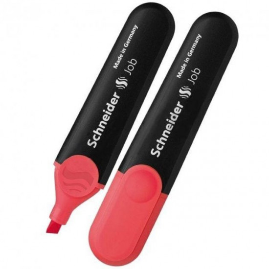 Text marker Schneider Job 1-4 mm red S1502 Text marker Schneider Job 1-4 mm red S1502