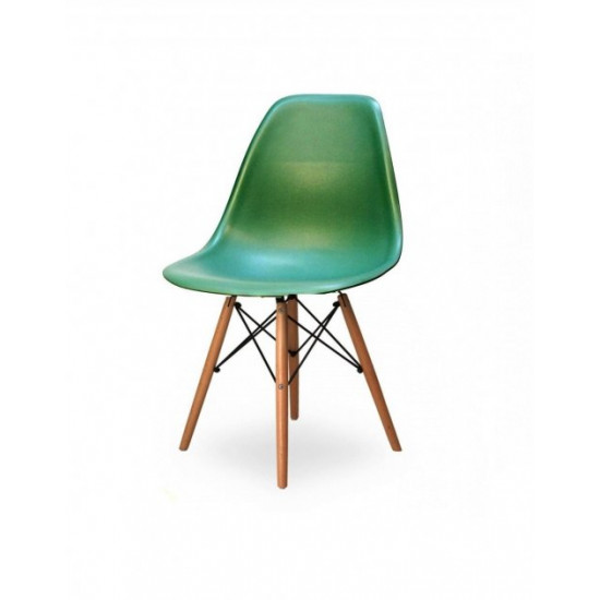 Стул обеденный Accord Enzo Eames Chair темно-зеленый 460x420x800 мм Стул обеденный Accord Enzo Eames Chair темно-зеленый 460x420x800 мм