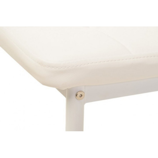 Chair on metal frame N-66-2 white Chair on metal frame N-66-2 white