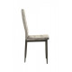 Chair with metal frame N-66-2 gray corduroy Chair with metal frame N-66-2 gray corduroy