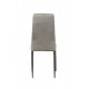 Chair with metal frame N-66-2 gray corduroy Chair with metal frame N-66-2 gray corduroy