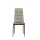 Chair with metal frame N-66-2 gray corduroy Chair with metal frame N-66-2 gray corduroy