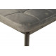 Chair with metal frame N-66-2 gray corduroy Chair with metal frame N-66-2 gray corduroy