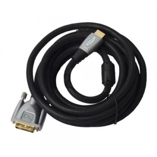 Шнур Comp HDMI - DVI, 3м, hi-fi, black (CP555416)